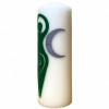 Forest Green Goddess - Large Pillar Candle