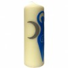 Light Blue Goddess - Large Pillar Candle