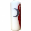 Red Goddess - Large Pillar Candle