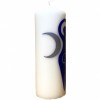 Royal Blue Goddess - Large Pillar Candle