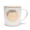 White & Gold Mandala - Infuser Mug