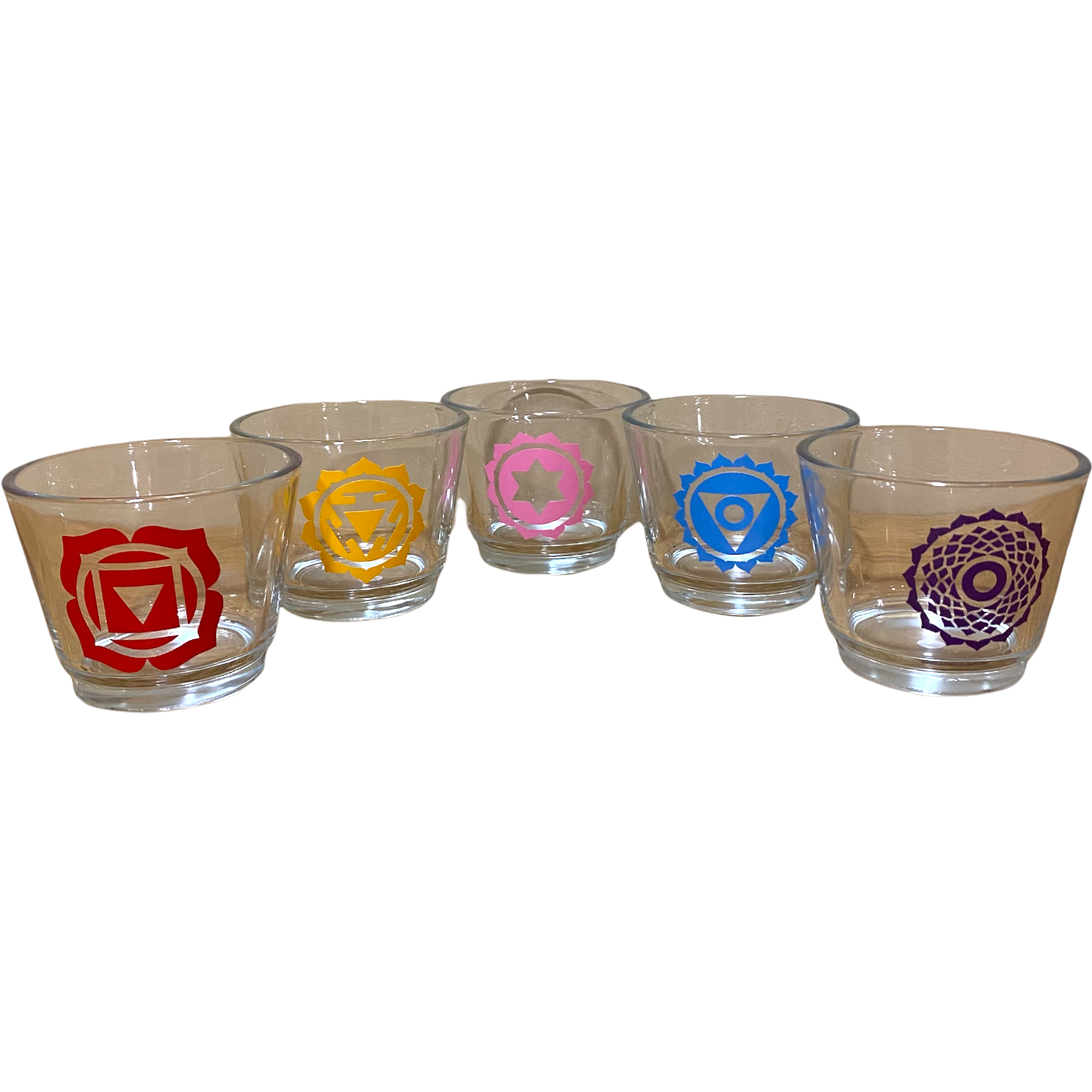 Chakra Votive Candle Holders