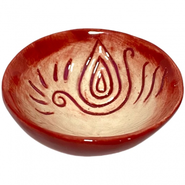 Elemental Fire - Red - Anointing Bowl