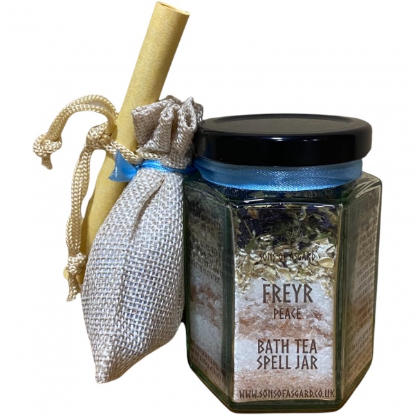 Freyr (Peace) - Bath Tea Spell Jar