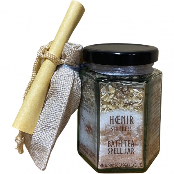 Hoenir (Stillness) - Bath Tea Spell Jar