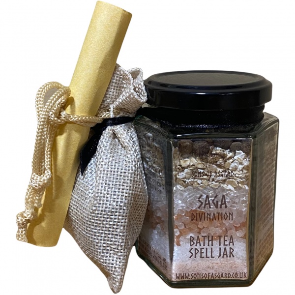 Saga (Divination) - Bath Tea Spell Jar