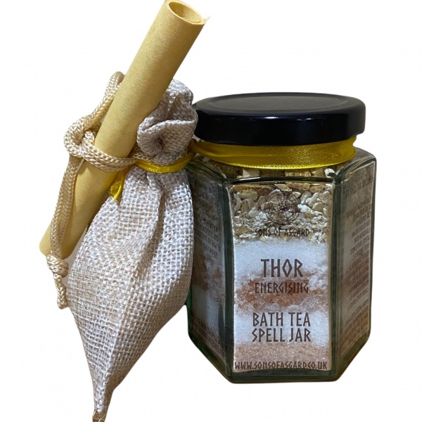 Thor (Energising) - Bath Tea Spell Jar