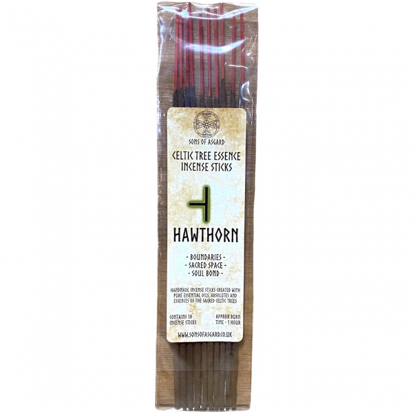 Hawthorn - Celtic Tree Essence Incense Sticks