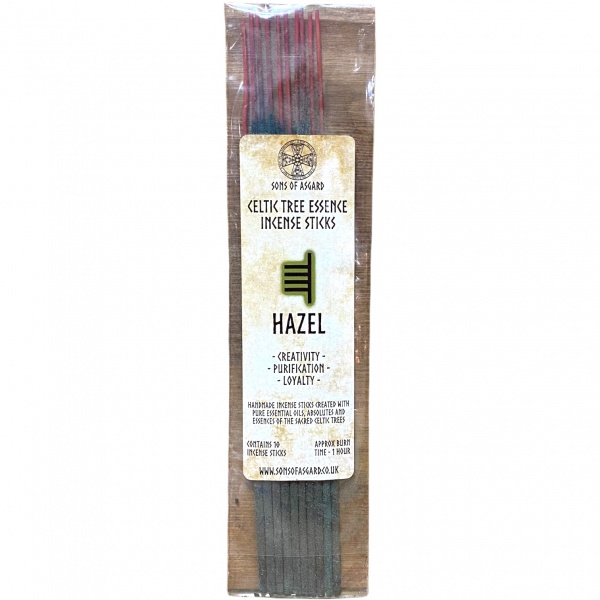 Hazel - Celtic Tree Essence Incense Sticks