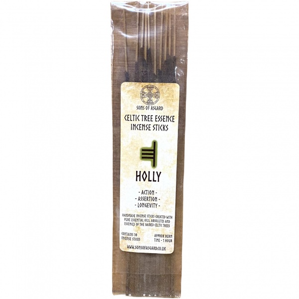 Holly - Celtic Tree Essence Incense Sticks