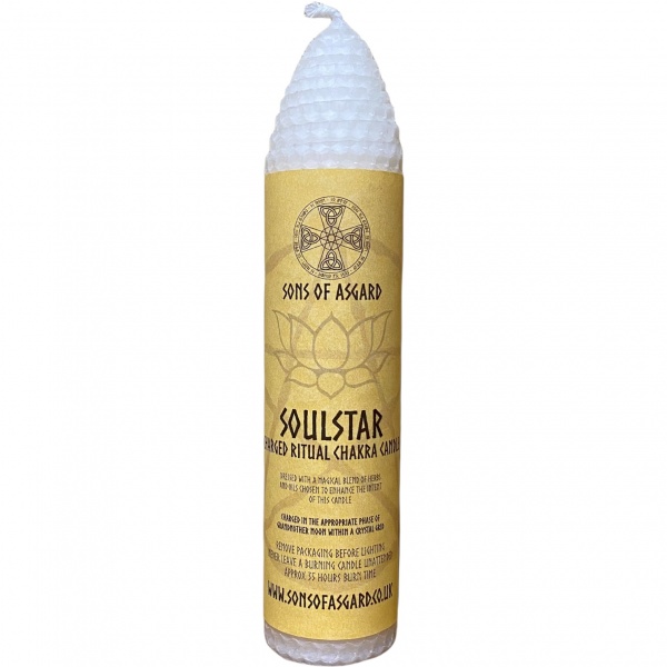 Soulstar Chakra - Beeswax Ritual Candle