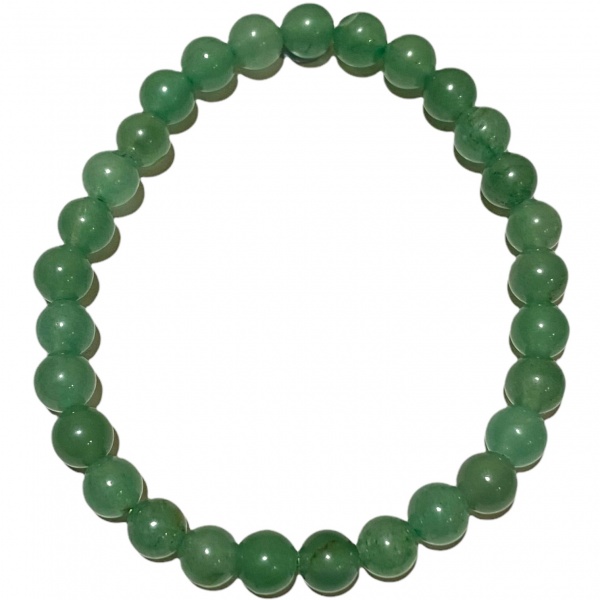 Aventurine - Green - Crystal Bead Bracelet