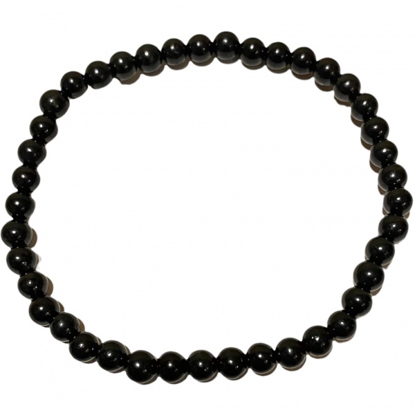 Shungite - Crystal Bead Bracelet