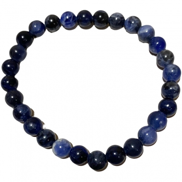 Sodalite - Crystal Bead Bracelet