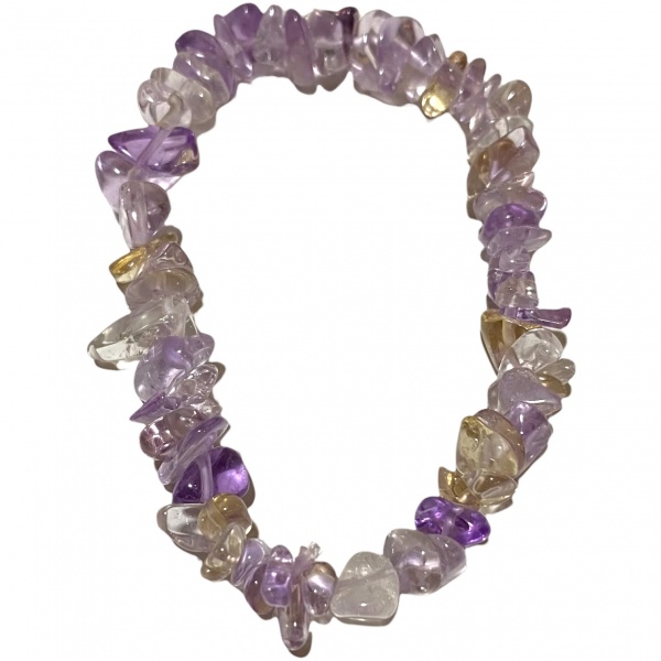 Ametrine - Crystal Chip Bracelet