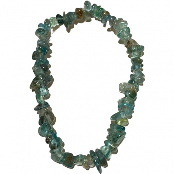 Apatite Blue - Crystal Chip Bracelet