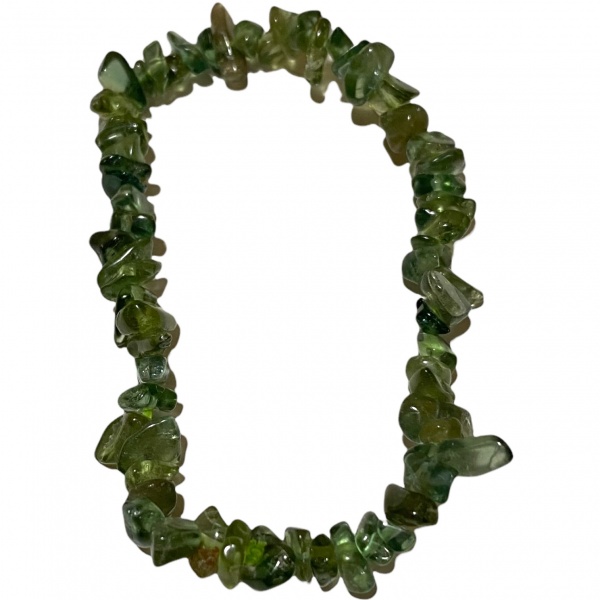 Apatite Green - Crystal Chip Bracelet