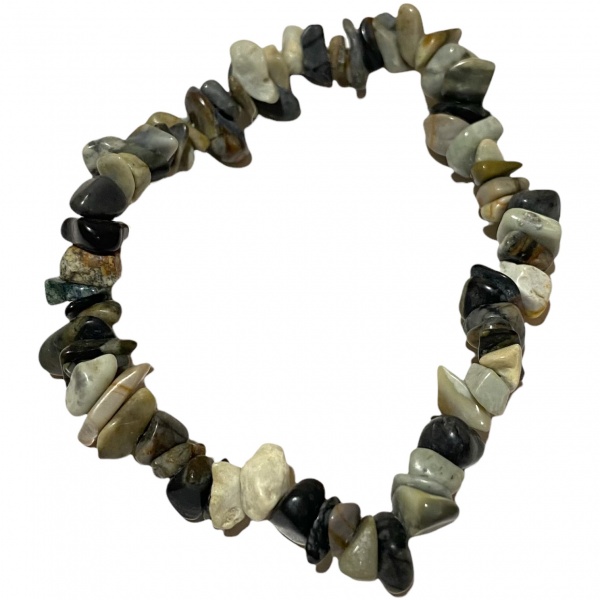 Jasper Picasso - Crystal Chip Bracelet