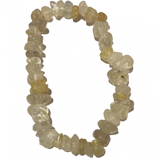 Quartz Rutile - Crystal Chip Bracelet