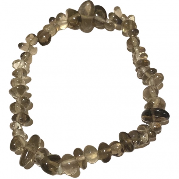 Quartz Smokey - Crystal Chip Bracelet