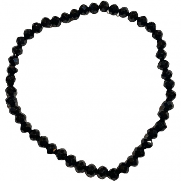 Tourmaline - Black - Crystal Faceted Bracelet