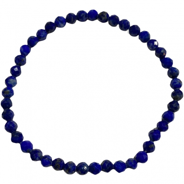 Lapis Lazuli - Crystal Faceted Bracelet