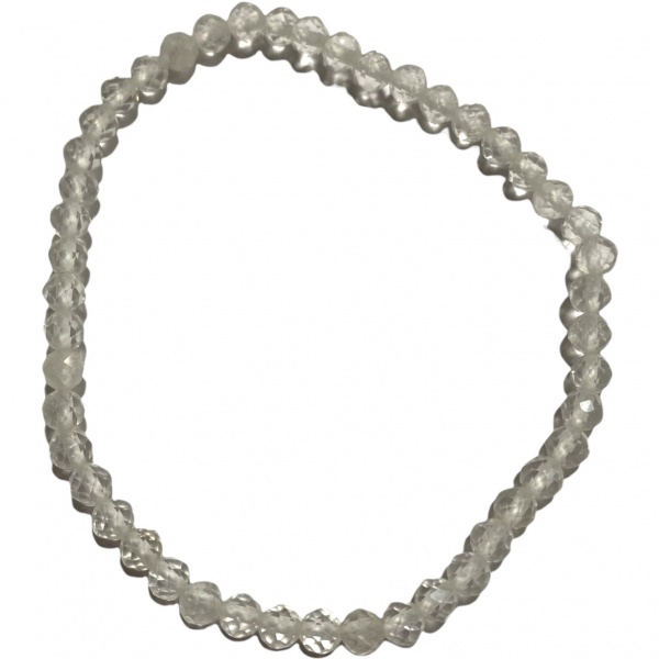Quartz - Clear - Crystal Faceted Bracelet