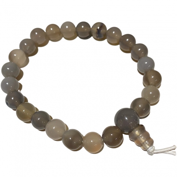 Agate - Crystal Powerbead Bracelet