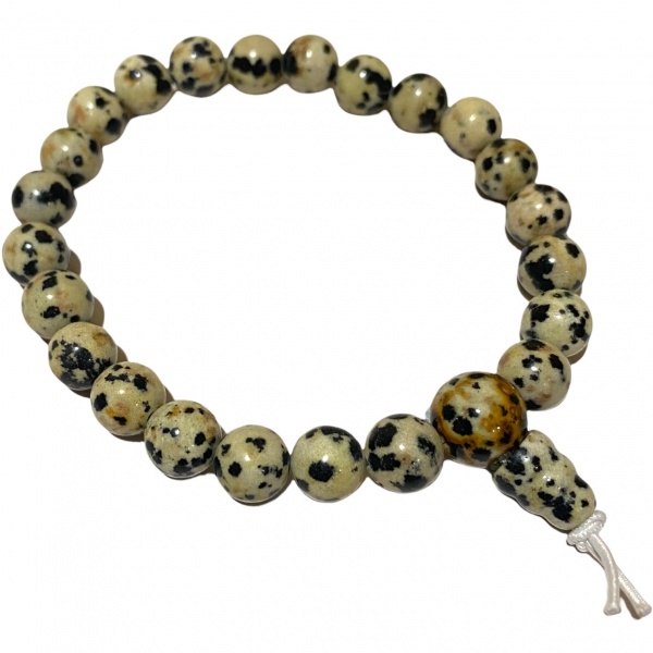 Jasper - Dalmation - Crystal Powerbead Bracelet