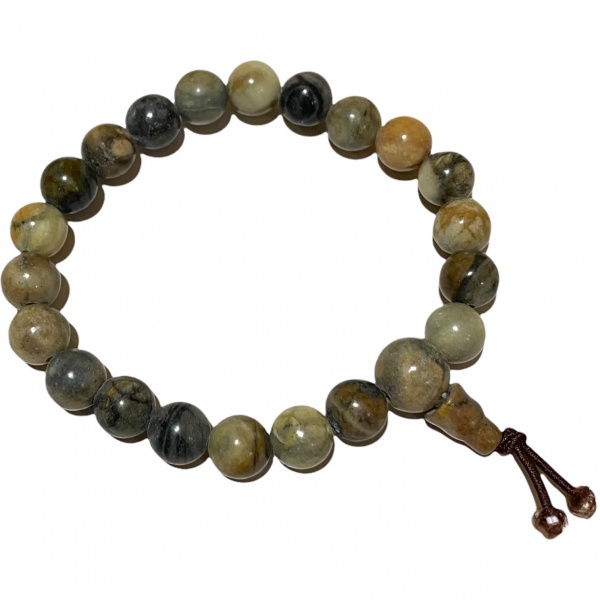 Jasper - Picasso - Crystal Powerbead Bracelet