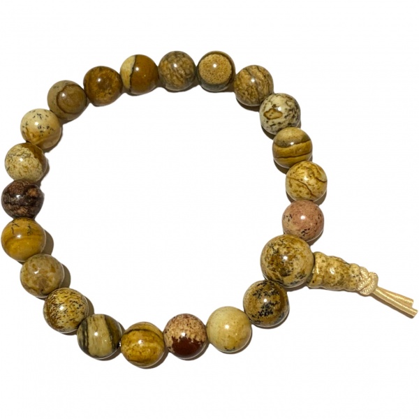 Jasper - Picture - Crystal Powerbead Bracelet