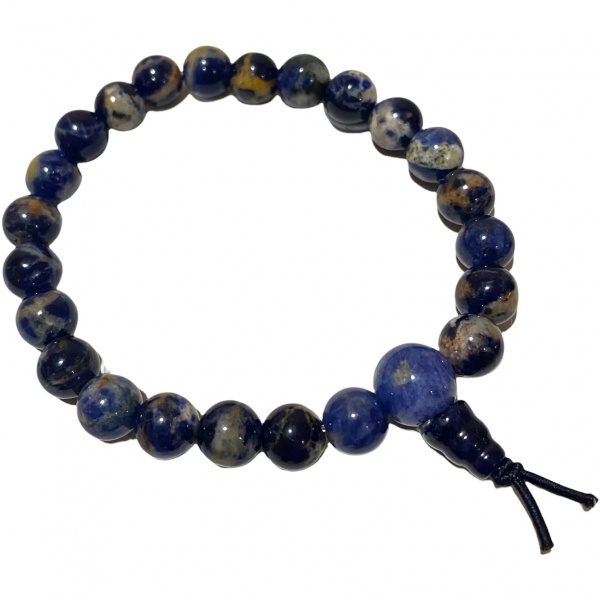 Sodalite - Crystal Powerbead Bracelet