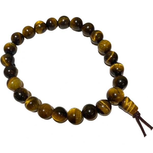 Tiger Eye Yellow - Crystal Powerbead Bracelet