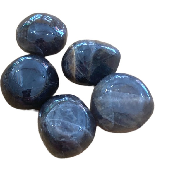 Moonstone - Black (A Grade) - Tumblestone