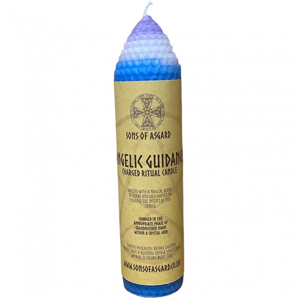 Angelic Guidance - Beeswax Ritual Candle