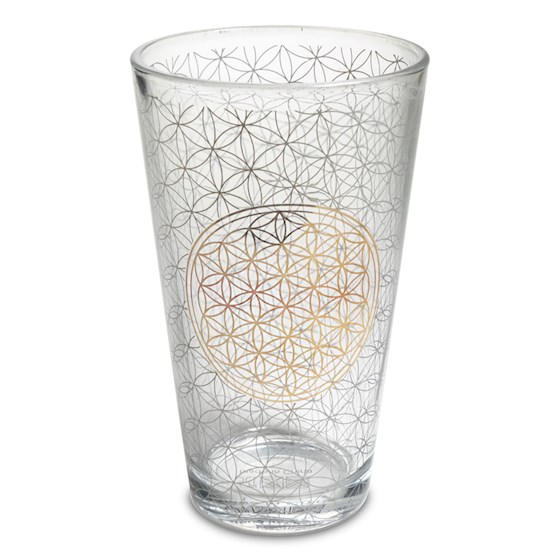 Flower of Life - Patterned Drinking Glass