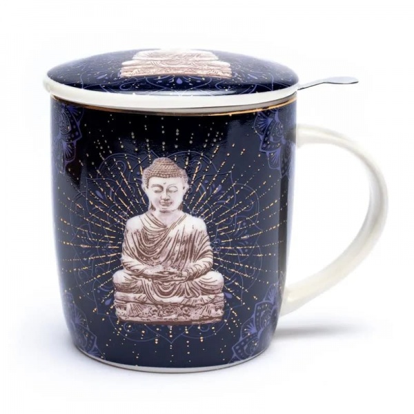 Blue Buddha - Infuser Mug