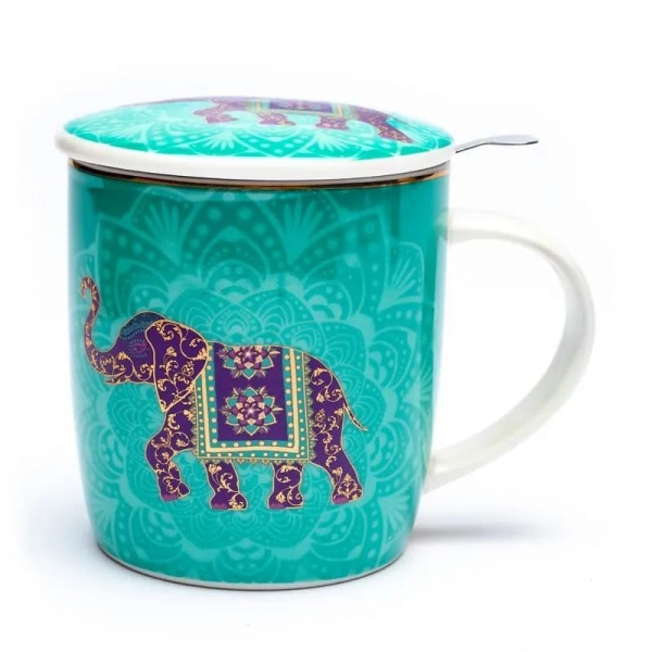 Indian Elephant - Infuser Mug
