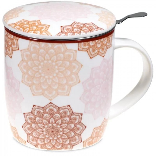 Pink Mandala - Infuser Mug