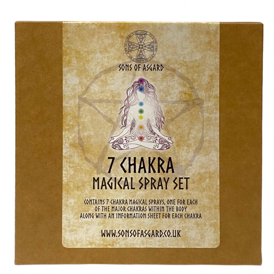 7 Chakra Spray Set - Sons of Asgard