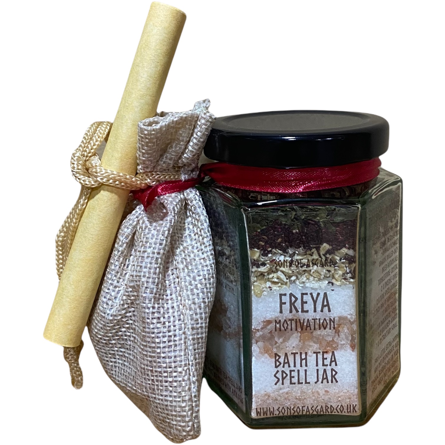 Freya (Motivation) - Bath Tea Spell Jar