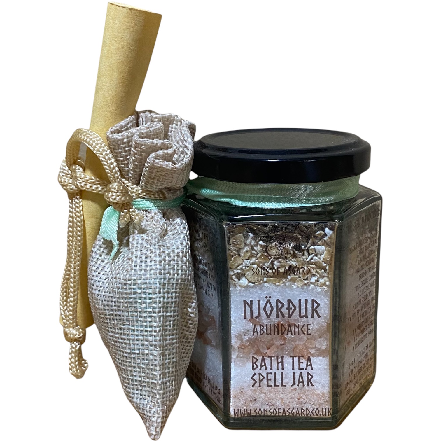 Njordur (Abundance) - Bath Tea Spell Jar
