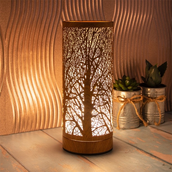 Wood Effect Tree - Touch - Wax Melt Warmer Lamp